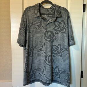 Tommy Bahama floral polo